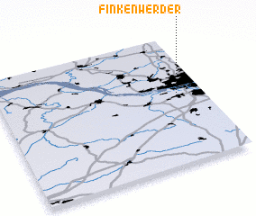 3d view of Finkenwerder