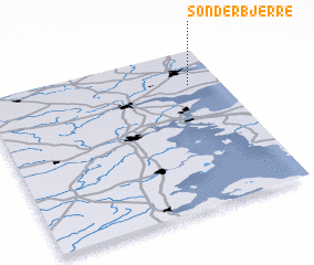 3d view of Sønder Bjerre