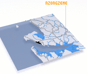 3d view of Nzong Zeme