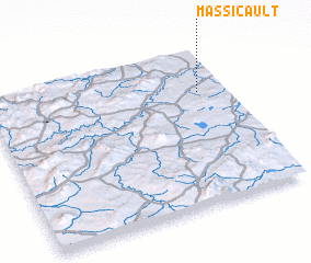 Massicault (Tunisia) map - nona.net