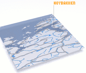 3d view of Høybakken