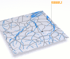 3d view of Kawali