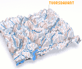 3d view of Tuors Davant