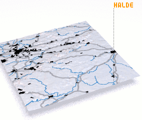 3d view of Halde