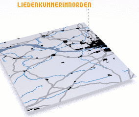 3d view of Liedenkummer im Norden