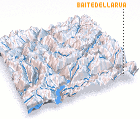 3d view of Baite della Rua