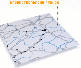 3d view of Dörmbach an der Milseburg