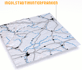 3d view of Ingolstadt im Unterfranken