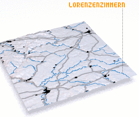 3d view of Lorenzenzimmern