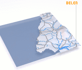 3d view of Belén