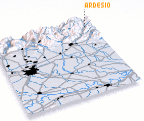 3d view of Ardesio