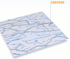 3d view of Sør-Fron