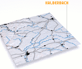 3d view of Kälberbach