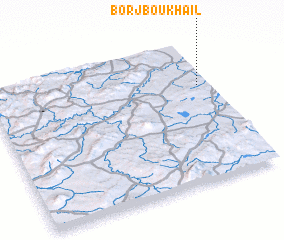 3d view of Borj Bou Khaïl