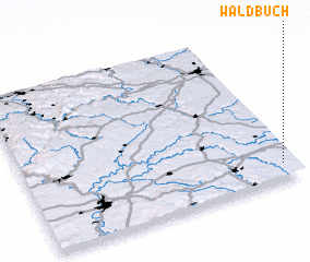 3d view of Waldbuch