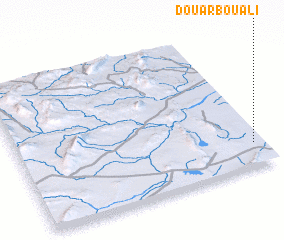 3d view of Douar Bou Ali