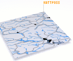 3d view of Kattfoss