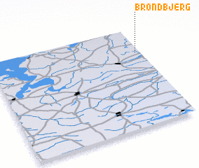 3d view of Brøndbjerg