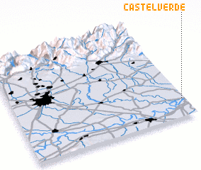 3d view of Castelverde