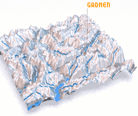 3d view of Gadmen