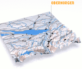 3d view of Oberhorgen