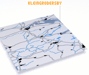 3d view of Klein Grödersby