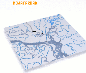 3d view of Mojāfarbād