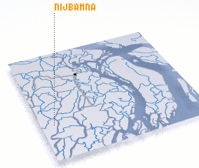 3d view of Nij Bāmna