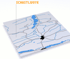 3d view of Schastlivoye
