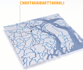 3d view of Chhota Kaibarttakhāli