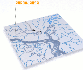 3d view of Purba Jāmsa