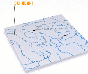 3d view of Sekhbāri