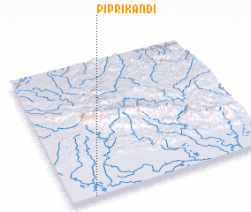 3d view of Piprikāndi