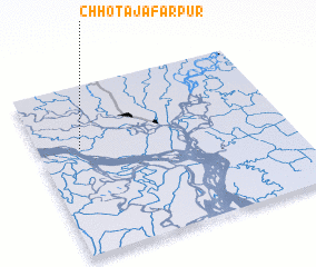 3d view of Chhota Jāfarpur