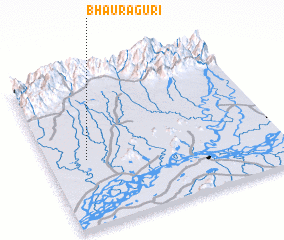 3d view of Bhauraguri