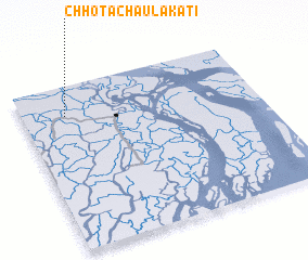 3d view of Chhota Chāulākāti