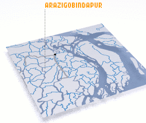 3d view of Ārāzi Gobindapur