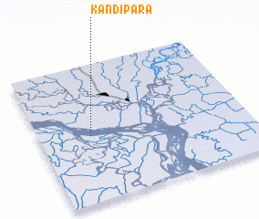 3d view of Kāndipāra