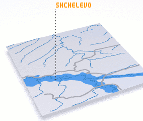 3d view of Shchelëvo