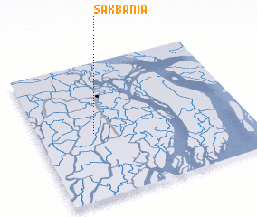 3d view of Sākbania