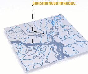 3d view of Dakshin Medinimandal