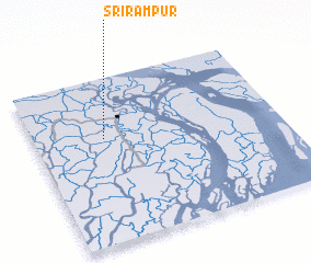 3d view of Srirāmpur