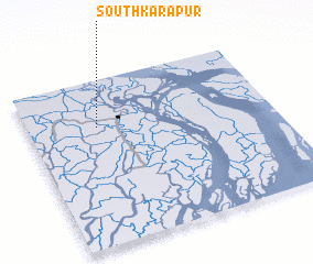 3d view of South Karāpur