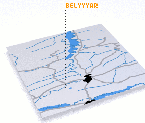 3d view of Belyy Yar