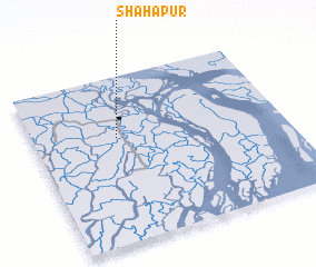 3d view of Shāhāpur