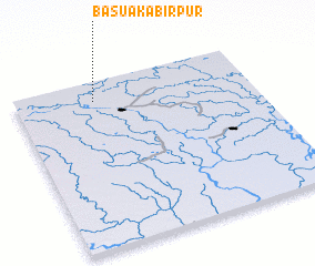 3d view of Bāsua Kabīrpur
