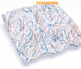 3d view of Bhangbārai