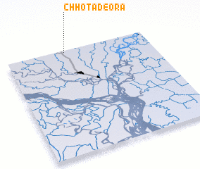 3d view of Chhota Deora