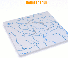 3d view of Mahabbatpur