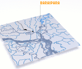 3d view of Bārāipāra